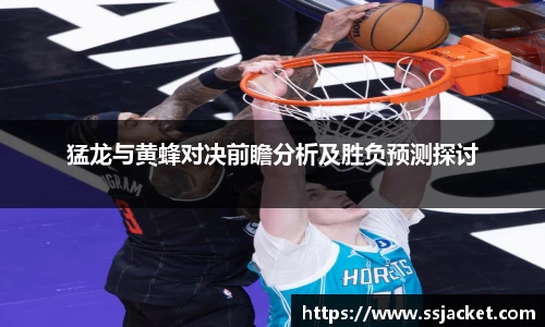 猛龙与黄蜂对决前瞻分析及胜负预测探讨